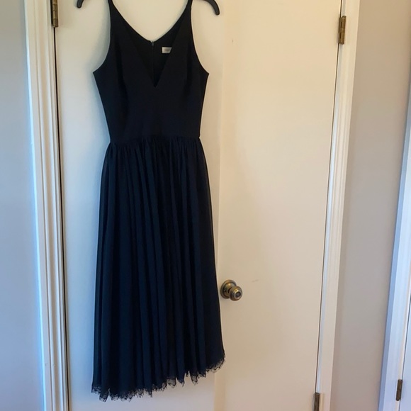 Dress the Population Alicia Mixed Media Midi Dress - Worn Once! - Picture 2 of 3